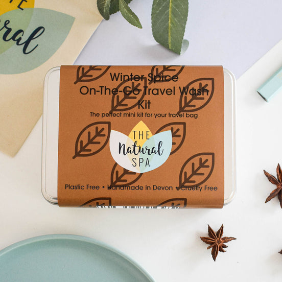 Winter Spice Mini "on the go" Travel Wash kit