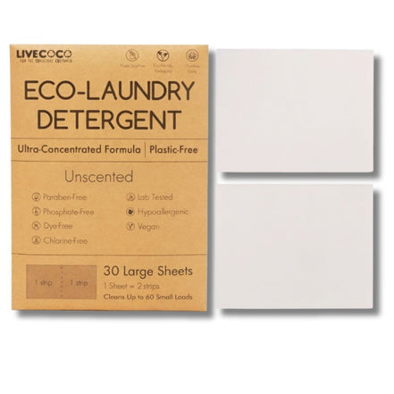 Eco-Laundry Detergent Sheets (60 Loads)